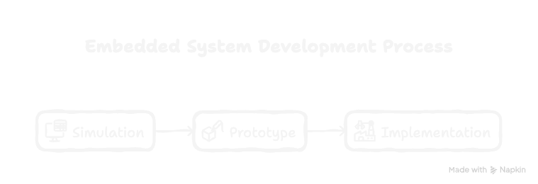 Embedded System Development Process Diagram